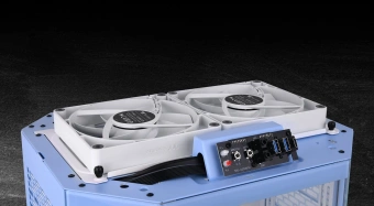 Корпус Thermaltake The Tower 300 Hydrangea голубой без БП miniITX 7x120mm 5x140mm 2xUSB3.0 audio bott PSU от магазина РЭССИ