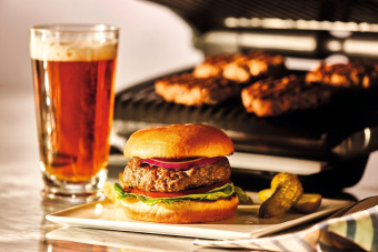 Электрогриль Tefal Optigrill GC740B30 2000Вт серебристый/черный от магазина РЭССИ