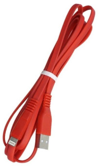 Кабель Premier 6-703RL45 2.0R USB-A-Lightning (m) 2м красный пакет от магазина РЭССИ
