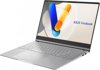 Ноутбук Asus VivoBook S15 OLED M5506NA-MA013 Ryzen 5 7535HS 16Gb SSD1Tb AMD Radeon 15.6" OLED 3K (2880x1620) noOS silver WiFi BT Cam (90NB14D3-M004S0) от магазина РЭССИ
