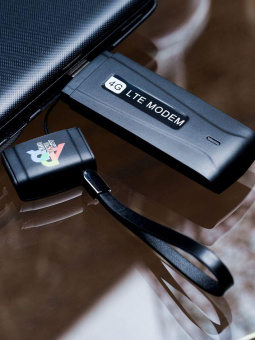 Модем 2G/3G/4G Anydata W140 USB внешний черный от магазина РЭССИ