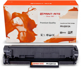 Картридж лазерный Print-Rite TFH724BPU1J1 PR-Q2612A Q2612A черный (2000стр.) для HP LJ 1010/1012/1015/1018/1020/1020Plus/1022/3015/3020 от магазина РЭССИ