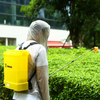 Опрыскиватель Deko DKSP12 аккум. ранц. 14л желтый (065-0951) от магазина РЭССИ