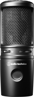 Микрофон проводной Audio-Technica AT2020USBX 2.0м черный от магазина РЭССИ