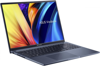 Ноутбук Asus VivoBook 16X M1603QA-MB309 Ryzen 7 5800H 16Gb SSD1Tb AMD Radeon 16" IPS WUXGA (1920x1200) noOS blue WiFi BT Cam (90NB0Y81-M00KX0) от магазина РЭССИ