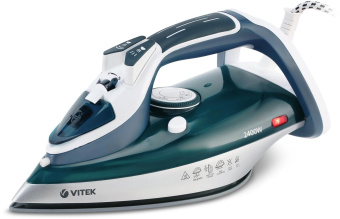 Утюг Vitek VT-8306 2400Вт белый/зеленый от магазина РЭССИ