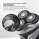 Бритва роторная Polaris PMR 0305R wet&dry PRO 5 blades реж.эл.:3 питан.:аккум. черный от магазина РЭССИ