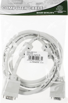 Кабель Ningbo CAB016S-06F VGA (m) VGA (m) 1.8м феррит.кольца от магазина РЭССИ