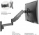 Кронштейн для телевизора Onkron G150 черный 13"-34" макс.8кг настенный поворот и наклон верт.перемещ. от магазина РЭССИ