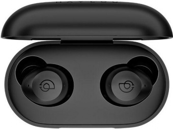Гарнитура вкладыши Haylou T16 черный беспроводные bluetooth в ушной раковине от магазина РЭССИ