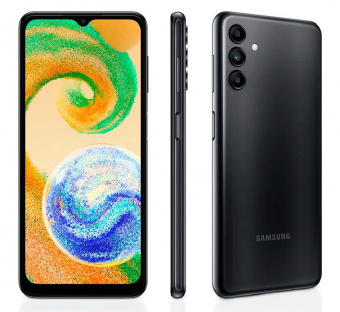 Смартфон Samsung SM-A047F Galaxy A04s 64Gb 4Gb черный моноблок 3G 4G 2Sim 6.5" 720x1600 Android 11 50Mpix 802.11 a/b/g/n/ac GPS GSM900/1800 GSM1900 TouchSc microSD max1024Gb от магазина РЭССИ
