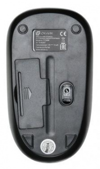 Мышь Оклик 515MW черный/серый оптическая (1000dpi) беспроводная USB для ноутбука (3but) от магазина РЭССИ