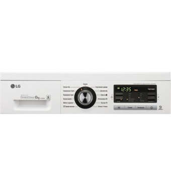 Стиральная машина LG Mega 2 Refresh F1096ND3 класс: A загр.фронтальная макс.:6кг белый от магазина РЭССИ