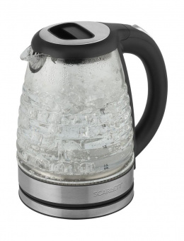 Чайник электрический Scarlett SC-EK27G73 1.7л. 2000Вт черный (корпус: стекло) от магазина РЭССИ