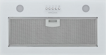 Вытяжка встраиваемая Krona Luisa 600 Glass White PB белый управление: кнопочное (1 мотор) от магазина РЭССИ