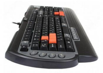Клавиатура A4Tech G800V черный USB Multimedia for gamer от магазина РЭССИ