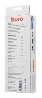 Сетевой фильтр Buro 500SH-3-SW-B 3м (5 розеток) черный (коробка) от магазина РЭССИ