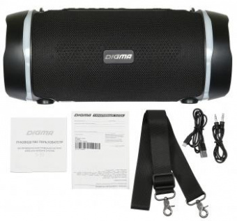 Колонка порт. Digma S-39 черный 25W 1.0 BT/USB 3000mAh (SP3925B) от магазина РЭССИ