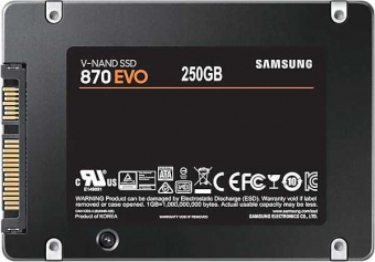 Накопитель SSD Samsung SATA III 250Gb MZ-77E250BW 870 EVO 2.5" от магазина РЭССИ