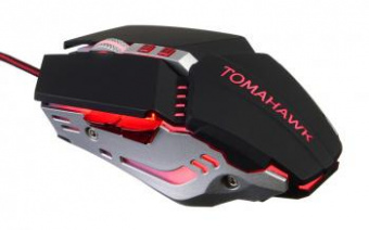 Мышь Оклик 999G TOMAHAWK черный/серебристый оптическая (3200dpi) USB (8but) от магазина РЭССИ