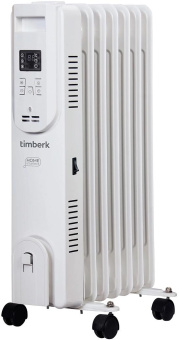 Радиатор масляный Timberk Home Intellect T-OR1507-F10E-WF 1500Вт белый от магазина РЭССИ