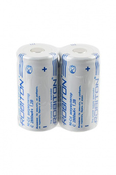 Аккумулятор ROBITON 2800NCC SR2 с плоским контактом, опт.упак. 10 шт от магазина РЭССИ