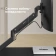 Кронштейн для мониторов Onkron G130 черный 17"-57" макс.27кг настольный поворот и наклон от магазина РЭССИ