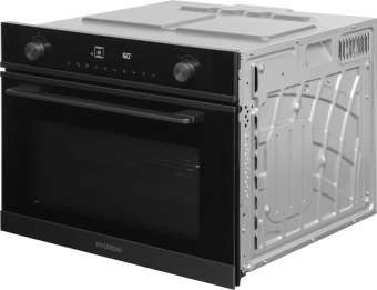 Духовой шкаф Электрический Hyundai HMEO 6540 DX черный от магазина РЭССИ