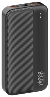 Мобильный аккумулятор Hiper SM20000 20000mAh 2.4A 2xUSB черный (SM20000 BLACK) от магазина РЭССИ