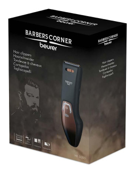 Машинка для стрижки Beurer HR5000 черный (насадок в компл:2шт) от магазина РЭССИ