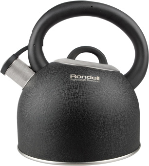 Чайник металлический Rondell Infinity RDS-424 2.7л. черный от магазина РЭССИ