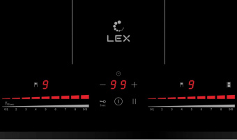 Индукционная варочная поверхность Lex EVI 641C BL черный от магазина РЭССИ