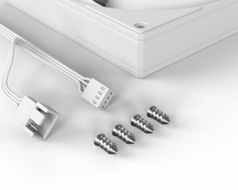 Вентилятор для корпуса ID-Cooling AS-140-W Duet 140х140x25 белый 4-pin 24.9дБ (упак.:2шт) Ret от магазина РЭССИ