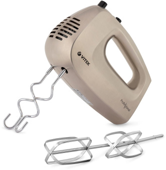 Миксер ручной Vitek VT-1422 600Вт хром от магазина РЭССИ