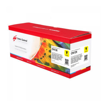 Картридж лазерный Static Control 002-01-SF412X CF412X желтый (5000стр.) для HP CLJ Pro M452dn/ M452dw/M477fdn/M477fdw от магазина РЭССИ