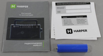 Радиоприёмник HARPER HDRS-377 black H00002236 от магазина РЭССИ