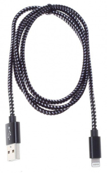 Кабель Buro BHP RET LGHT-B-BR USB (m)-Lightning (m) 1м черный от магазина РЭССИ