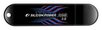 Флеш Диск Silicon Power 32Gb Blaze B10 SP032GBUF3B10V1B USB3.0 черный/синий от магазина РЭССИ