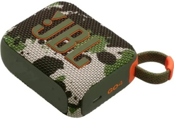 Колонка порт. JBL GO 4 камуфляж 4.2W 1.0 BT 850mAh (JBLGO4SQUAD) от магазина РЭССИ
