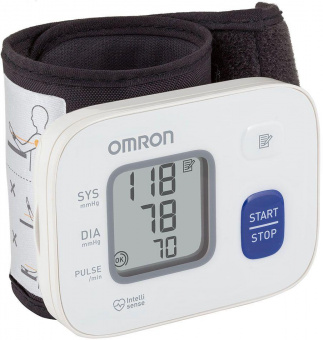 Тонометр автоматический Omron RS2 (HEM-6121-RU) от магазина РЭССИ