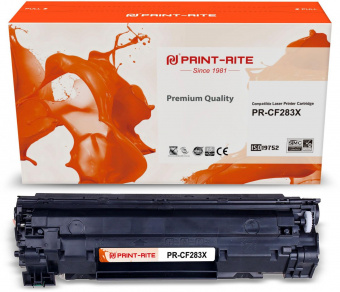Картридж лазерный Print-Rite TFH862BPU1J1 PR-CF283X CF283X черный (2400стр.) для HP LJ Pro M225dn/M201/M202 от магазина РЭССИ