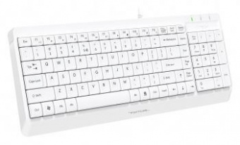 Клавиатура A4Tech Fstyler FK15 белый USB (FK15 WHITE) от магазина РЭССИ