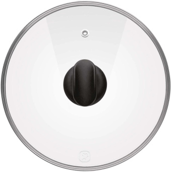 Крышка Rondell Weller RDA-125 d=20см крыш.прозрачный руч.черная от магазина РЭССИ