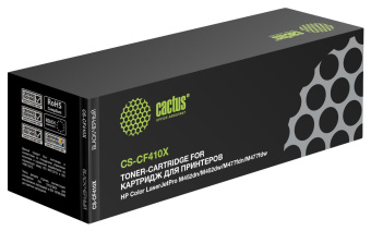 Картридж лазерный Cactus CS-CF410X CF410X черный (6500стр.) для HP HP CLJ Pro M452dn/M452dw/M477fdn/M477fdw от магазина РЭССИ