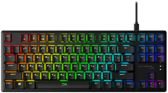 Клавиатура HyperX Alloy Core RGB черный USB Multimedia for gamer LED (4P4F5AA#ABA) от магазина РЭССИ