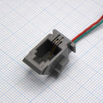 TJ4P2C розетка с проводом  (203) от магазина РЭССИ