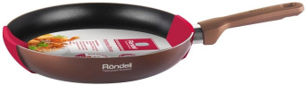 Сковорода Rondell Impressia RDA-1152 круглая 20см покрытие: Xylan Plus ручка несъемная (без крышки) коричневый от магазина РЭССИ