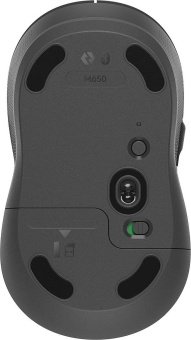 Мышь Logitech M650 графитовый оптическая (4000dpi) беспроводная BT/Radio USB (4but) от магазина РЭССИ