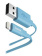 Кабель Hama Flat 00173646 USB (m)-Lightning (m) 1.2м синий плоский от магазина РЭССИ
