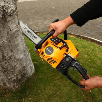 Бензопила Deko DKCHS 52-18 PLUS 3.8л.с. дл.шины:18" (45cm) (085-2003) от магазина РЭССИ